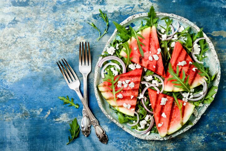 watermelon with herbs for weight loss